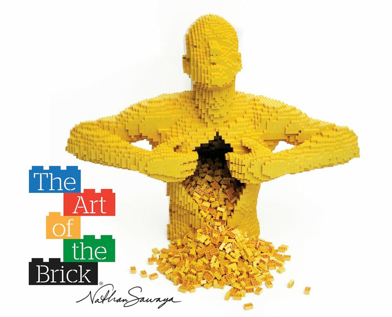 Le Sculture LEGO di di Nathan Sawaya - THE ART OF THE BRICK